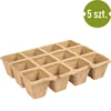 Vasi di carta 4,5 x 5 x 4,5, set di 5 pezzi. - 3 