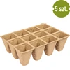 Vasi di carta 4 x 4 x 4,5, set di 5 pezzi - 3 