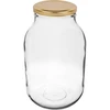 Vaso 3 L - 1 pz., coperchio dorato (fi 100)  - 1 