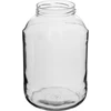 Vaso 4 L, coperchio colorato + forchetta o pinze - 2 