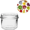 Vaso TO 235 ml con coperchio colorato fi82 - 6 pezzi - 8 
