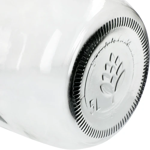 4 x Dama 5 L con tappo in sughero, gorgogliatore, tappo a vite e cestello - 7