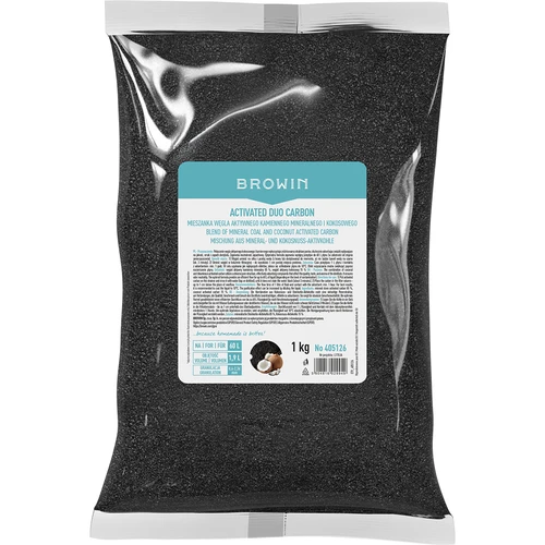 Activated Duo Carbon - miscela di carbone attivo minerale e di cocco, 1 kg, per 60 L