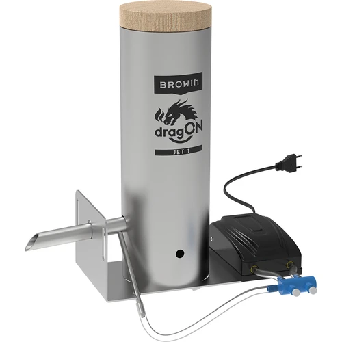 Affumicatore 115 L dragON Wood 60E in legno, con modulo riscaldante elettrico e controller - 9