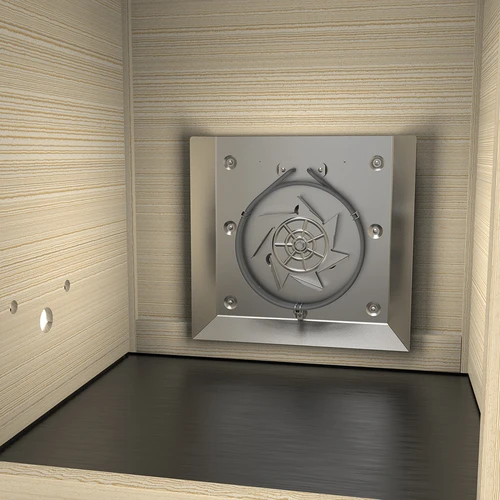 Affumicatore 115 L dragON Wood 60E in legno, con modulo riscaldante elettrico e controller - 8