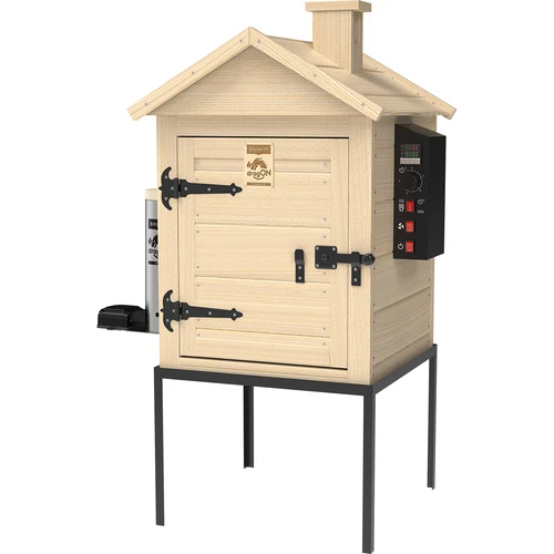 Affumicatore 115 L dragON Wood 60E in legno, con modulo riscaldante elettrico e controller - 2
