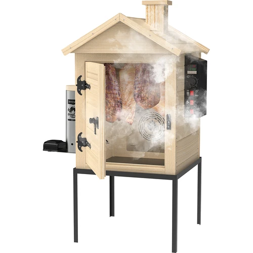 Affumicatore 115 L dragON Wood 60E in legno, con modulo riscaldante elettrico e controller - 6