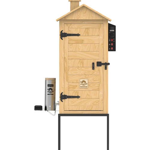 Affumicatore 200 L dragON Larch E21 - in larice, con modulo riscaldante elettrico e centralina di controllo - 3