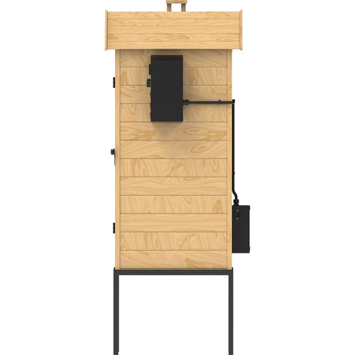 Affumicatore 200 L dragON Larch E21 - in larice, con modulo riscaldante elettrico e centralina di controllo - 4