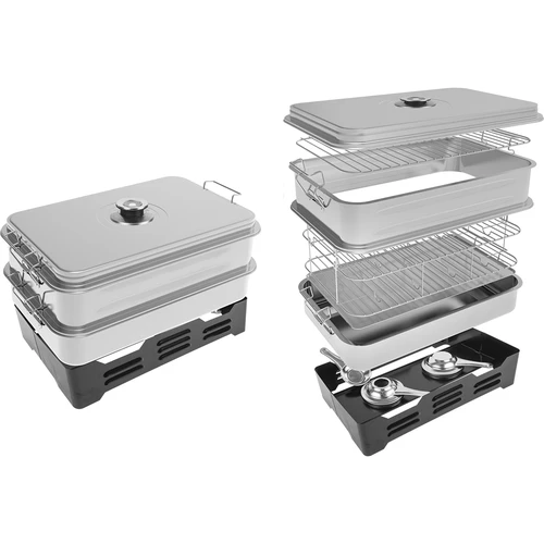 Affumicatore da balcone con capacità regolabile - 4