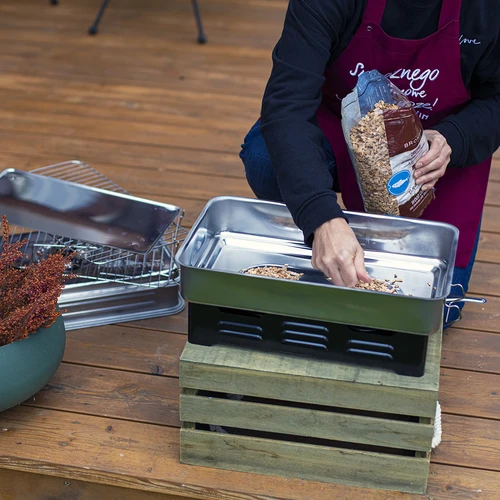 Affumicatore da balcone con capacità regolabile - 10