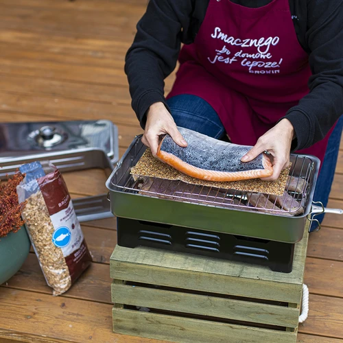 Affumicatore da balcone con capacità regolabile - 12