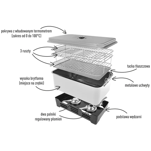 Affumicatore da balcone - Formato famiglia - 3