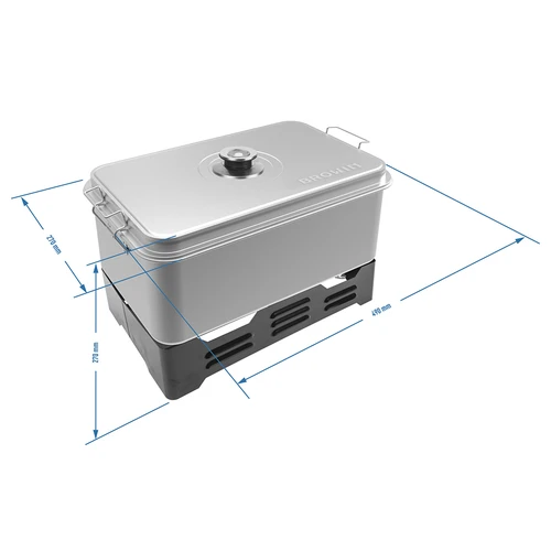 Affumicatore da balcone - Formato famiglia - 6