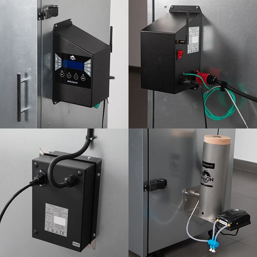 Affumicatore dragON in acciaio 220 L, IQ – con controller Wi‑Fi - 5