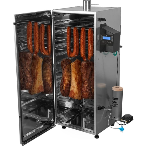 Affumicatore dragON in acciaio 220 L, IQ – con controllo Wi-Fi - 4