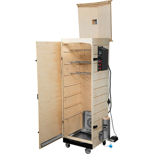 Affumicatore dragON PLYWOOD NATURE – senza telaio, modulare, con centralina digitale, 320 L - 3