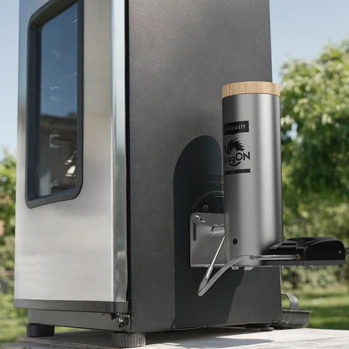 Affumicatore elettrico dragON con base mobile e detergente per la pulizia - 26