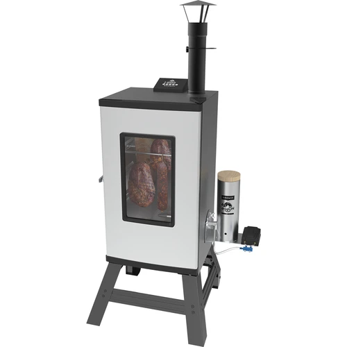 Affumicatore elettrico dragON con base mobile e detergente per la pulizia - 4