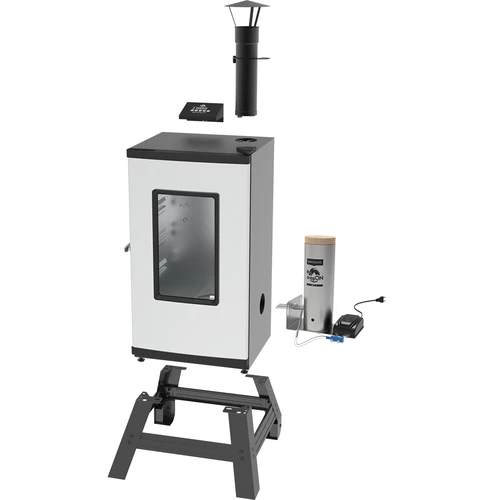 Affumicatore elettrico dragON con base mobile e detergente per la pulizia - 6