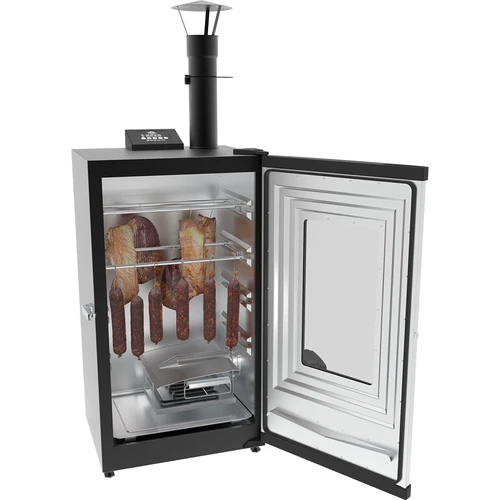 Affumicatore elettrico - dragON con generatore di fumo, digitale 65 L - 6