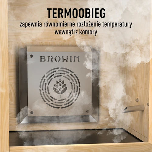Affumicatore elettrico dragON PLYWOOD NATURE 100E con modulo riscaldante elettrico e centralina - 9