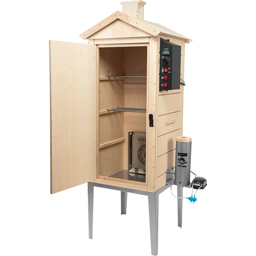 Affumicatore elettrico dragON PLYWOOD NATURE 100E con modulo riscaldante elettrico e controller - 3