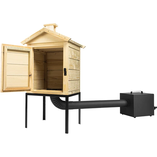 Affumicatore in legno da 60 cm, con braciere - 3