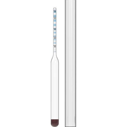 Alcolometro di vetro di precisione  - 1 