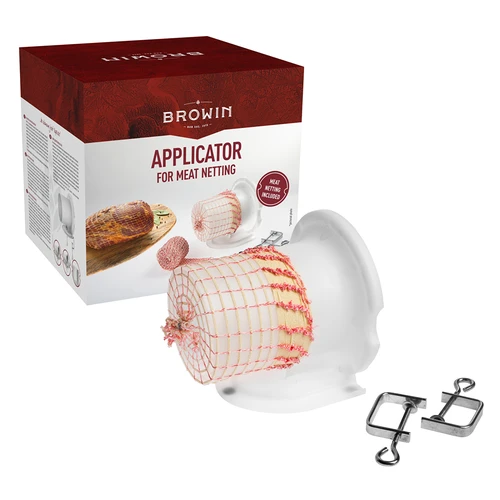 Applicatore per reti elastiche per salumi - 10