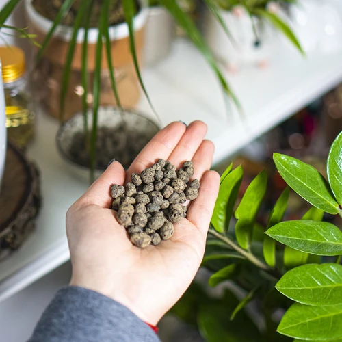 Argilla espansa per piante in vaso, giardinaggio e terrari in vetro, 4-10 mm, 1 L - 11