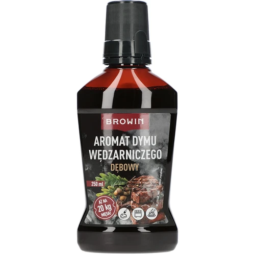 Aroma di fumo liquido per affumicare - quercia, 250 ml