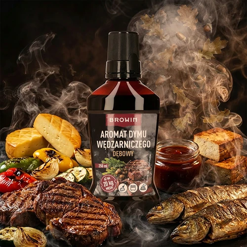 Aroma di fumo liquido per affumicare - quercia, 250 ml - 5