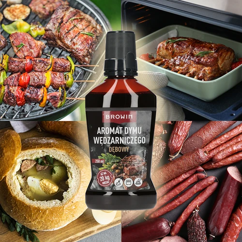 Aroma di fumo liquido per affumicare - quercia, 250 ml - 6