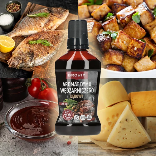 Aroma di fumo liquido per affumicare - quercia, 250 ml - 7