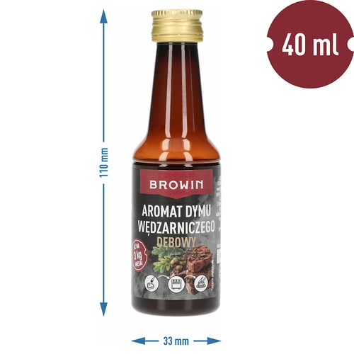 Aroma di fumo liquido – rovere, 40 ml - 3