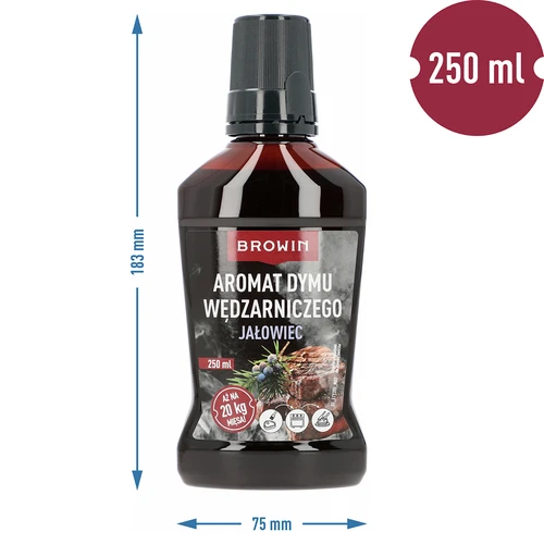 Aroma di fumo per affumicatura - al ginepro, 250 ml - 7