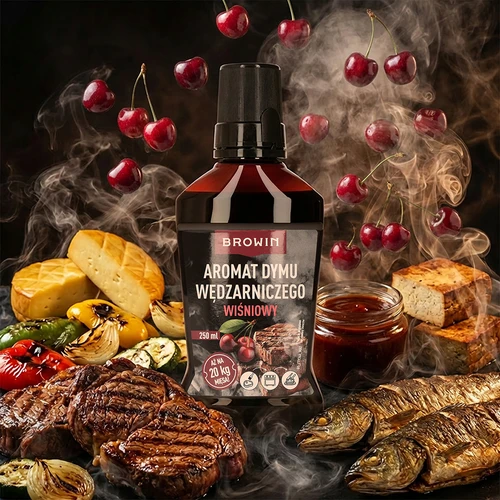 Aroma di fumo per affumicatura liquido – al legno di ciliegio, 250 ml - 5