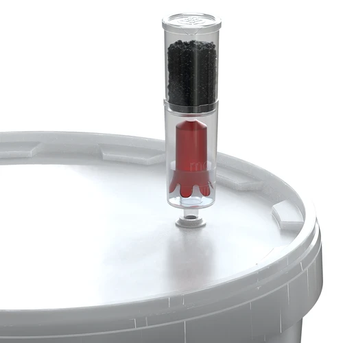Assorbitore di odori di fermentazione + gorgogliatore silenzioso + carbone attivo di cocco 200 g - 8