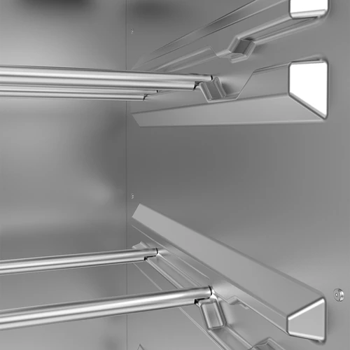 Aste in acciaio per affumicatore elettrico dragON 330275, 4 pz. - 4