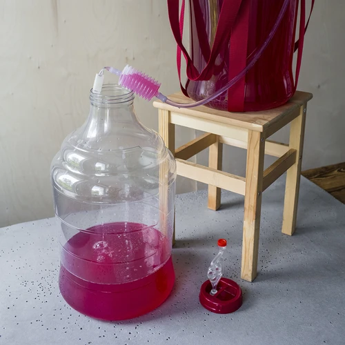 Balon do wina lekki, nietłukący, z szelkami, 20 L - 21