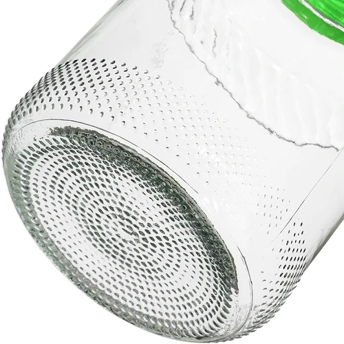 Barattolo 5 L con pinze - coperchio verde - 5