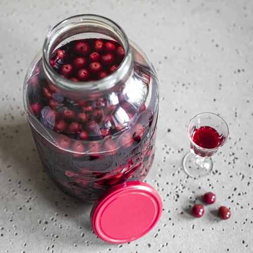 Barattolo 5 L con tappo colorato Ø 100 - 8