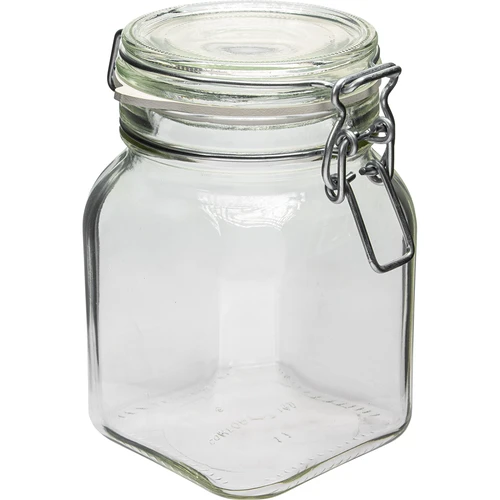 Barattolo Comfort 750 ml quadrato. chiusura ermetica  - 1 