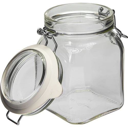 Barattolo Comfort 750 ml quadrato. chiusura ermetica - 3