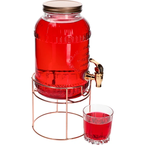 Barattolo con rubinetto 3,8 L su supporto - 5