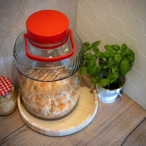 Barattolo da 10 litri con coperchio in plastica - 8