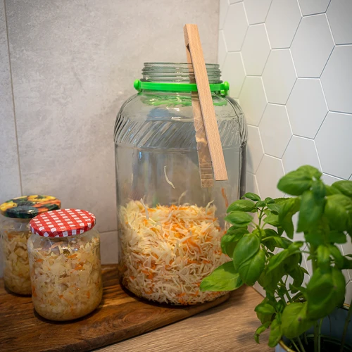 Barattolo in vetro da 8 L, con pinze - 9