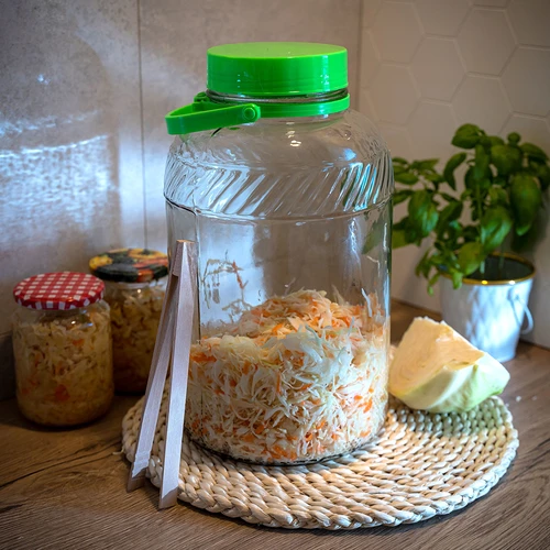 Barattolo in vetro da 8 L, con pinze - 10