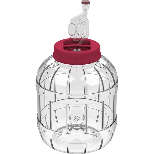 Barattolo infrangibile e multifunzionale per fermentazione, 5 L  - 1 
